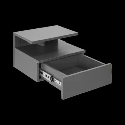 Nachttafels|Ygo Nachttafel Hangend FREYDIS Grijs