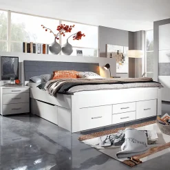 Nachttafels|Ygo Nachttafel ILONA Wit