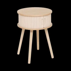 Nachttafels|Ygo Nachttafel NISIOS Rond Crème