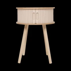 Nachttafels|Ygo Nachttafel NISIOS Rond Crème