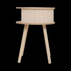 Nachttafels|Ygo Nachttafel NISIOS Rond Crème