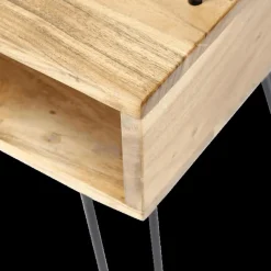 Nachttafels|Ygo Nachttafel QUINCE Massief acacia natur