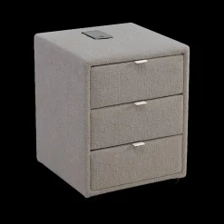 Nachttafels|Ygo Nachttafel WEERT Chenille Grijs