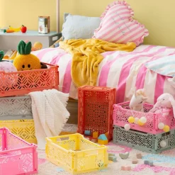 Decoratieve Accessoires|Tapijten |Ygo Opbergbox CELLIA L Geel