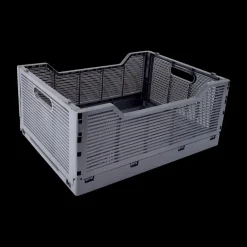 Opbergboxen|Decoratieve Opbergers|Ygo Opbergbox LILJA L Grijs