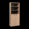Bureau- En Boekenkasten|Ygo Opbergkast met nissen UPGRADE Golden Oak H216