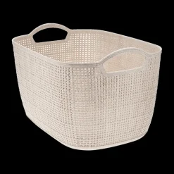 Decoratieve Opbergers|Opbergen|Ygo Opbergmand COTTON L Naturel