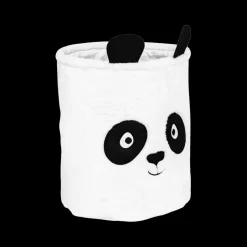 Decoratieve Accessoires|Tapijten |Ygo Opbergmand PANDAI Panda Poly Wit/Zwart