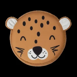 Decoratieve Accessoires|Tapijten |Ygo Opbergpouf LEO Luipaard Poly Bruin