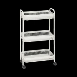 Opbergrekken & -Trolleys|Keukenrekjes|Ygo Opbergtrolley TIMAR H79 Greige