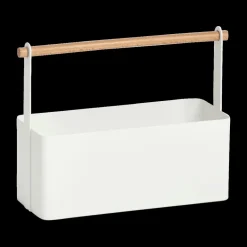 Keukenaccessoires|Servies|Ygo Organiser WHIRT Rh. Met. Wit/Bamboe