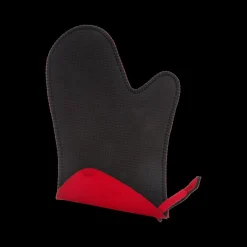 Tafellinnen & -Textiel|Keukenlinnen|Ygo Ovenwant Zwart/Rood