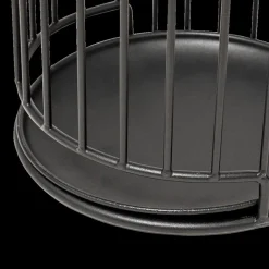 Decoratieve Opbergers|Opbergen|Ygo Parapluhouder METHY Rond Met. Zwart