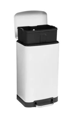 Vuilbakken|Ygo Pedaalemmer AGDA RH 30L Wit