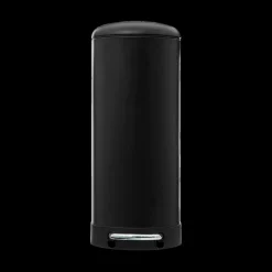 Vuilbakken|Ygo Pedaalemmer CARVIA Afgerond 30L Zwart