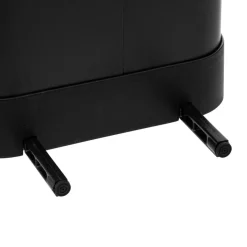 Vuilbakken|Ygo Pedaalemmer CARVIA Afgerond 30L Zwart