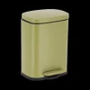 Vuilbakken|Ygo Pedaalemmer JEDDO 5L Metaal Olijfgroen