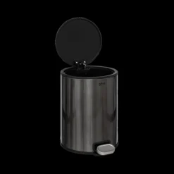 Vuilbakken|Ygo Pedaalemmer KAZZ 6l Zwart