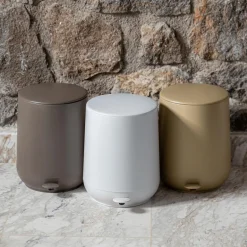 Vuilbakken|Ygo Pedaalemmer MARLA 5L Zand