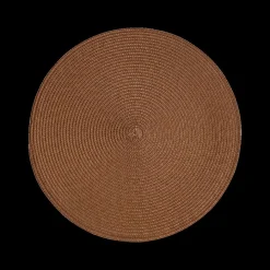 Tafellinnen & -Textiel|Ygo Placemat BRAID Rond Camel