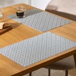 Tafellinnen & -Textiel|Ygo Placemat ENDUIT Blauw