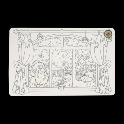 Kerst|Ygo Placemat X-MAS Kleurbaar Ass.