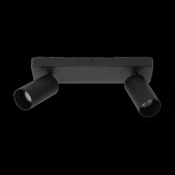 Spots|Ygo Plafondspot CLUBS 2Del. Zwart