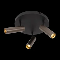 Spots|Ygo Plafondspot GRADO 3Del. Grijs