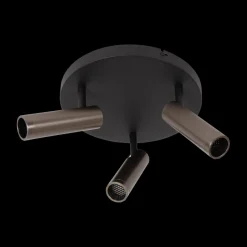 Spots|Ygo Plafondspot GRADO 3Del. Grijs