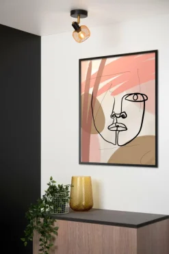 Spots|Ygo Plafondspot MAREN 1Del. Mat Goud