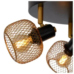 Spots|Ygo Plafondspot MAREN 3Del. Mat Goud