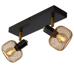 Spots|Ygo Plafondspot MAREN 2Del. Mat Goud