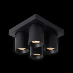 Spots|Ygo Plafondspot NIGEL Zwart