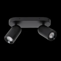 Spots|Ygo Plafondspot PUNCH 2Del. Zwart