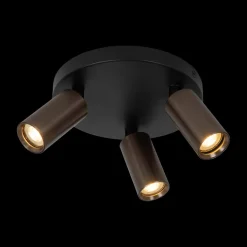 Spots|Ygo Plafondspot RITMO 3Del. Koffie