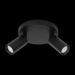 Spots|Ygo Plafondspot RITMO 2Del. Zwart