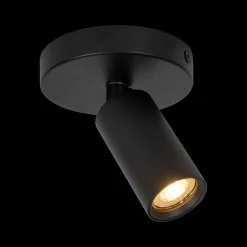 Spots|Ygo Plafondspot RITMO 1Del. Zwart