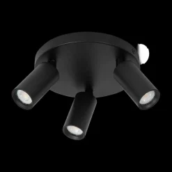 Spots|Ygo Plafondspot RITMO 3Del. Zwart