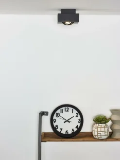 Spots|Ygo Plafondspot XIRAX Zwart