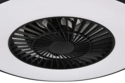 Ventilatoren|Verlichtingsventilatoren|Ygo Plafondventilator HALMSTAD Zwart