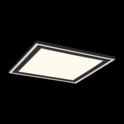 Plafonniers|Ygo Plafonnier CARUS Vierkant Mat Zwart L