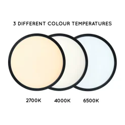 Plafonniers|Ygo Plafonnier CASTOR Ø32 Zwart