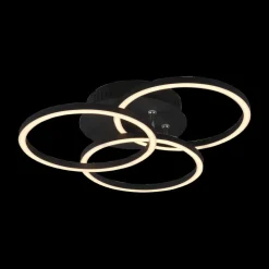 Plafonniers|Ygo Plafonnier CIRCLE Mat Zwart