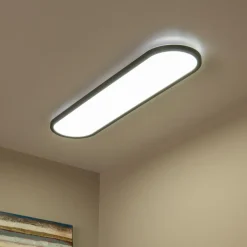 Plafonniers|Ygo Plafonnier ELLY XL Ovaal Zwart