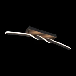 Plafonniers|Ygo Plafonnier GINKO Metaal Mat Zwart