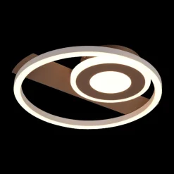 Plafonniers|Ygo Plafonnier HORUS Metaal Koffie