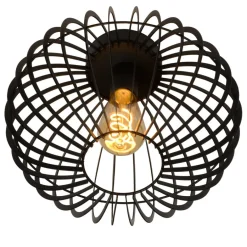 Plafonniers|Ygo Plafonnier REDA Zwart