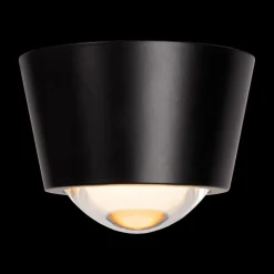 Plafonniers|Ygo Plafonnier RIGON Mat Zwart