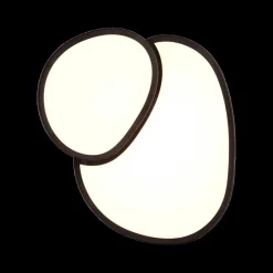 Plafonniers|Ygo Plafonnier RISE L Met. Mat Zwart/Zwart