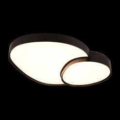 Plafonniers|Ygo Plafonnier RISE XL Met. Mat Zwart/Zwart